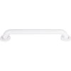 Grab Bar, 18 Inches, 1-1/2" Diameter, 1-1/2" Wall Clearance, Concealed Screws, White by Stone Harbor Hardware