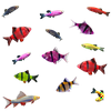 GloFish® 20G Active Tiger Barb-Danio-Shark 14ct Live Fish Assortment