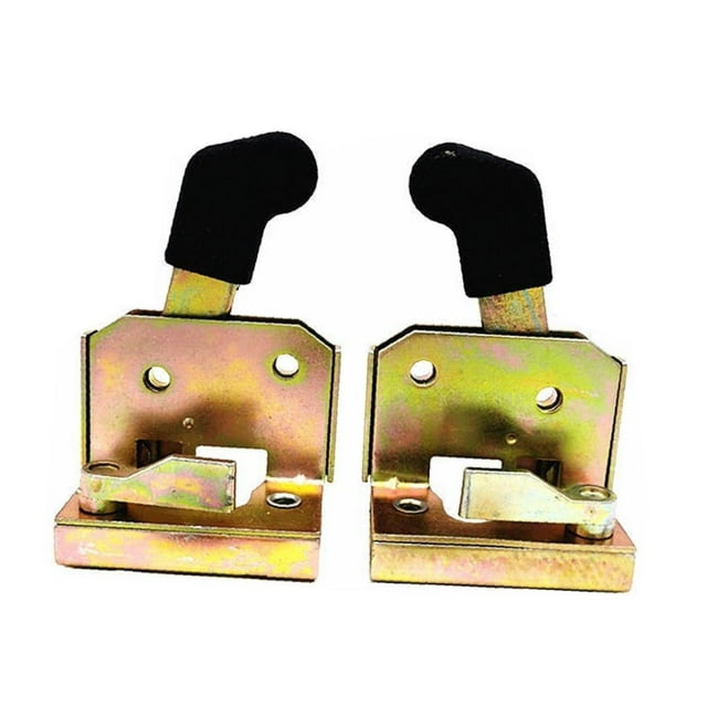 Almencla 2 Pieces Generic Door Lock,Metal Lock Door Handle ,Modification, Accessories, Parts for Forklift Tractor Motorhome Patrol Car