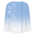 thumbnail image 5 of Endives Women's Solid Color Shirts Long Sleeve Shirt Womens Tops Fall Clothes, 5 of 5