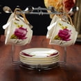 thumbnail image 4 of Stainless Steel Wire Rack Display Stand for Tea Cups Coffee Cup Saucers, 4 of 6