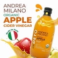 thumbnail image 3 of Andrea Milano Organic Apple Cider Vinegar, 2 Bottles – Non-GMO, Vegan, Bulk, Glass Bottle, 3 of 5