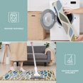 thumbnail image 6 of Blue Leaf and Vine Pattern Kitchen Rugs Sets Of 3,Kitchen Runner Rugs Non Skid Washable,Decorative Kitchen Floor Mats for Kitchen,Sink,Laundry,17"x30"+ 17"x47" + 17"x59", 6 of 6