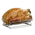 thumbnail image 5 of Stainless Steel Roasting Rack for Holiday Feasts Multifunctional Chicken Roasting Stand Foldable Turkey Roaster Stand, 5 of 8