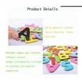 thumbnail image 4 of Antqov Cute Magnetic Letters, 26 Alphabet Fridge Magnets for Children, English Educational Toys Refrigerator Sticker, Preschool Spelling Learning for Kids Black & White Board Supplies, 4 of 5