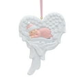 thumbnail image 4 of Maxora Personalized Ornaments Customized Christmas Ornament Baby with Angel Wings Pink Free Customize, 4 of 7