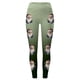 thumbnail image 3 of MKLEKYY Leggings de yoga para mujer, leggings para entrenamiento, leggings con estampado navideño, pantalones con bloques de color, leggings suaves y elásticos. 473, 3 of 4