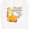 thumbnail image 3 of Inktastic My Great Grandma Loves Me Toddler Sweatshirt, 3 of 4