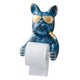 thumbnail image 1 of Portarrollos de papel higiénico de dibujos animados para colgar en la pared, organizador de papel sin perforaciones Azul, 1 of 9