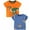 B#Dinosaur-2 Pack, variant on 2-7 Years Boys 100% Cotton Casual T Shirts Dinosaur Graphic Short Sleeve Tee Shirt, 2 Pack
