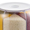 thumbnail image 2 of Dispensador de Arroz Matsuzay de Cocina Contenedor de Almacenamiento de Alimentos 6 Rejillas, 2 of 6