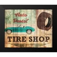 thumbnail image 2 of Kimberly, Allen 18x15 Black Modern Framed Museum Art Print Titled - Tire Shop, 2 of 5