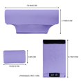 thumbnail image 4 of Almohadilla para muletas para axilas, almohadillas acolchadas para muletas, muletas para axilas (morado oscuro), 4 of 6