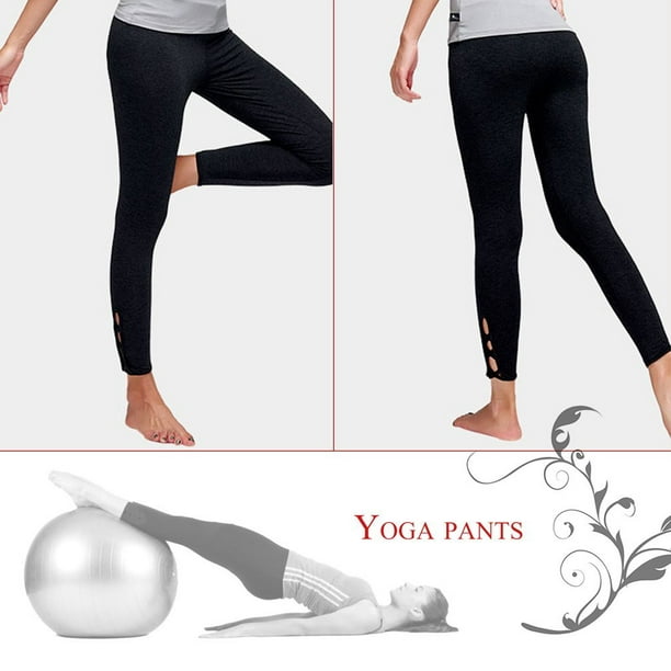 JUST BUY IT Pieryoga Women Yoga Pants With V-Shape Design On Legs High  Elasticity Leggings 