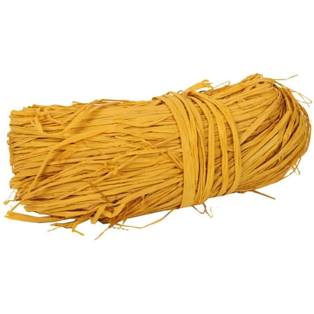 UPC: 0799418483627 | JAM Paper Raffia Bundle  1.7 oz  Yellow  1/Pack