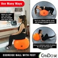thumbnail image 5 of Exercise Ball With Stability Feet 30 In, 5 of 5