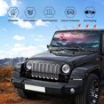 thumbnail image 6 of Disketp Windshield Sun Shade, Car Sun Shade For Front Window Lighthouse Waves Torrential Rain Sunshades Sun Visor Protector Blocks Uv Rays Foldable, 6 of 9