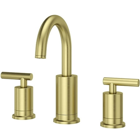 Pfister Contempra 8u0022 Widespread Bathroom Faucet in Brushed Gold