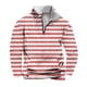 thumbnail image 2 of Sudadera sin capucha para hombre, informal, a la moda, con cuello alto, estampado, cremallera, jersey de manga larga, blusa de poliéster para hombre, 2 of 5