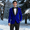 royal blue, variant on Beauty-Emily Men’s Velvet Blazer – One Button Shawl Lapel Tuxedo Jacket, Elegant Slim Fit Suit for Wedding, Party, Prom, Formal Events
