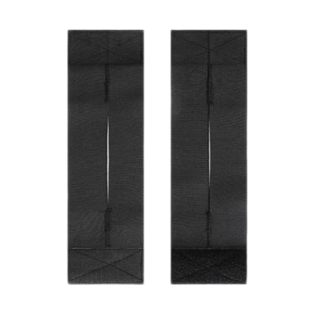 2 correas para guantes de béisbol que se adaptan a todos los guantes. Negro