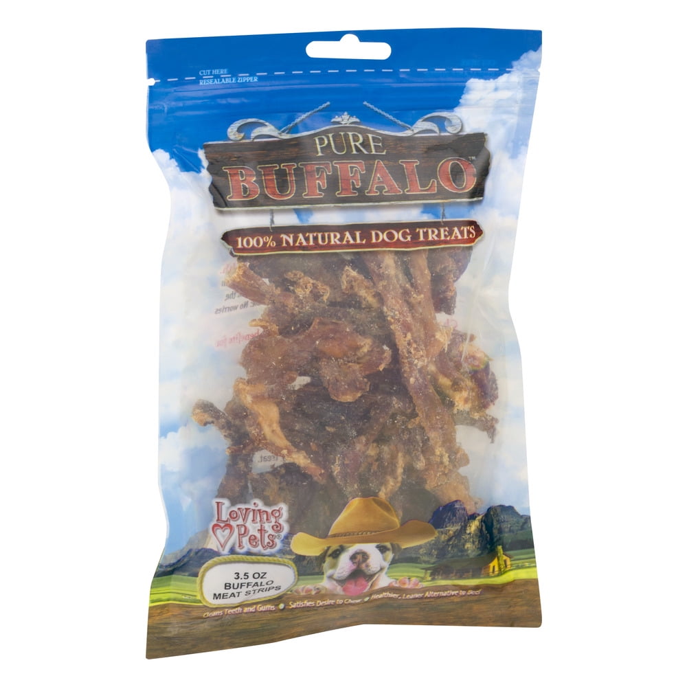 pure buffalo dog treats