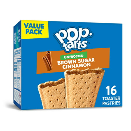 Pop-Tarts Toaster Pastries Breakfast Foods Frosted Brown Sugar 16 Ct 27 Oz Box