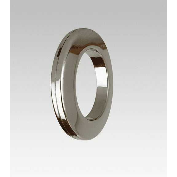 MICRON # 12 (1 9/16”) Shiny Silver Plastic Grommets and Washers (12 Sets Per Pack)