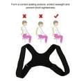 thumbnail image 4 of Cergrey Adjustable Back Shoulder Correction Band Hunchback Corrector Posture Support Correct Belt, Back Posture Correction, Hunchback Corrector, 4 of 11