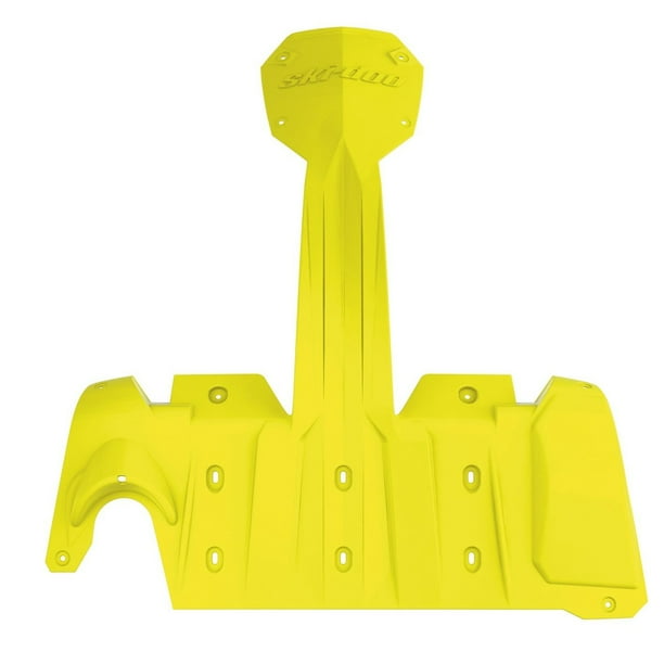 SkiDoo New OEM, Polypropylene Extreme Skid Plate With Attachment Kit