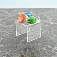 thumbnail image 3 of Clear Acrylic Riser Pedestal Display 3.5"W x 3.5"D x 3.5"H, 4-Pack, 3 of 4