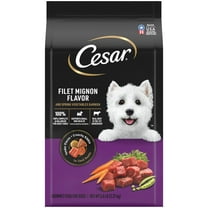 Cesar Filet Mignon and Spring Vegetables Dry Dog Food, 5 lb Bag