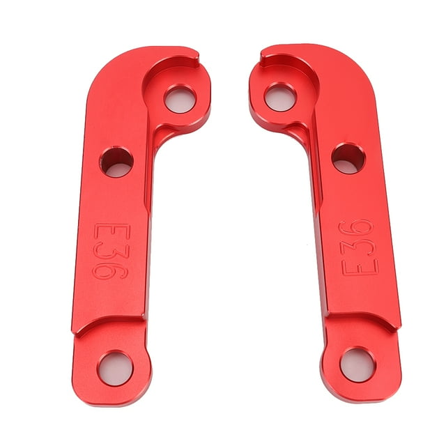 Tihebeyan Kit de Verrouillage de Dérive Adaptateur Angle de Direction Augmente 25 % Aluminium pour E36 M3 avec Options de Couleur Noir Rouge