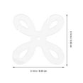 thumbnail image 2 of unbranded 5Ud Bobinas Vacías De Acrílico Transparentes Para Guardar Hilos Y Cintas De, 2 of 8