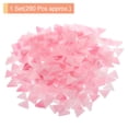 thumbnail image 3 of Uxcell 200g Stained Glass Mosaic Triangle 0.55'' Middle Pink Glass Mosaic Tiles Bulk for Craft Handmade Project, 3 of 8