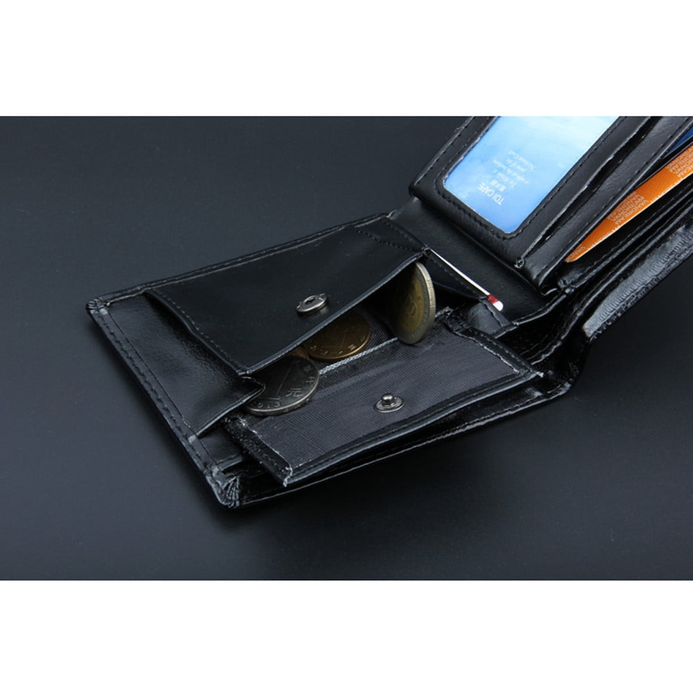 ONHUON 2021 Men Bifold Business Leather Wallet ID Credit Card Holder Purse  Pockets - Walmart.com