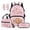 Dessert Axolotl, variant on Jeiento 4 Piece 17 Inch Kids Backpack and Lunch Box Set, Cute Highland Cow School Backpack Set with Adjustable Padded Straps for Elementary Girls School Travel