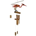 thumbnail image 2 of Scarlet Bobbing Head Bamboo Wind Chime, 2 of 4