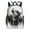 HuWng, variant on Jungle Wolf Mech Teenage Backpack Middle Students Bookbag Outdoor Daypack