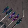 thumbnail image 4 of Herramientas para uñas, cabezal de pulido de acero de tungsteno, removedor de uñas, piel muerta, color plateado brillante, cabezal de pulido de uñas, 4 of 5