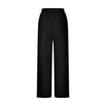 thumbnail image 5 of Patlollav Mens Summer New Style Simple And Fashionable Pure Cotton And Linen Trousers, 5 of 6