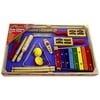 Wood 'N Things Wooden 17-Piece Musical Instrument Set