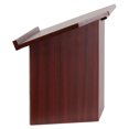 thumbnail image 3 of Foldable Tabletop Lectern in Mahogany, 3 of 9