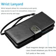 thumbnail image 6 of Galaxy A13 5G Case, A13 5G Wallet Case, Samsung Galaxy A13 5G 6.5 inchs PU Leather Case, Tekcoo Luxury Cash Credit Card Slots Folio Flip Cover [Detachable Magnetic Case] & Kickstand - Black, 6 of 6