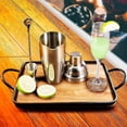 thumbnail image 4 of Juego de coctelera profesional (26,5 oz) - Juego de coctelera profesional de acero inoxidable de alta calidad, coctelera de martini de acero inoxidable, 4 of 5