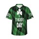 thumbnail image 1 of Fotbe St Patrick's day Camisa Hawaiana para Hombre Unisex – Camisa Casual de Verano con Botones de Manga Corta de Algodón y Lino,Large, 1 of 7