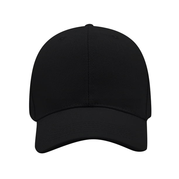 Gorra de béisbol unisex de moda veraniega informal con protección solar: algodón, talla única, color liso, uso diario y al aire libre