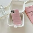 thumbnail image 5 of Compatible with iPhone 14 Pro Max Glow in The Dark Case Cake Pattern Cute Pink Bling Sparkling Clear Lightweight Unique Shockproof Protection Cover for Women Girls, 5 of 8