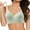 Light Green, variant on Womens Adjustable Breathable Bra - No Steel Ring, Lace Stitching, Nylon Material - All Season, Sexy Style - 34-42 Sizes