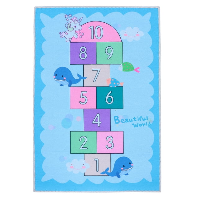 Alfombrilla de suelo divertida para habitación de niños